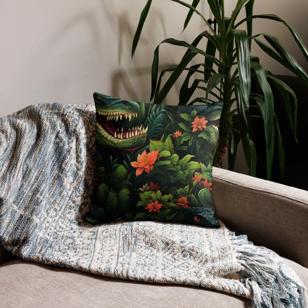 Into the Lush Unknown | Pillow | 18″×18″