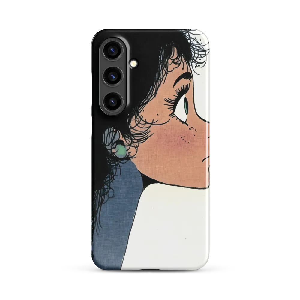 Whispers of Contemplation | Phone Case |  S24 Plus | Snap Case | Glossy