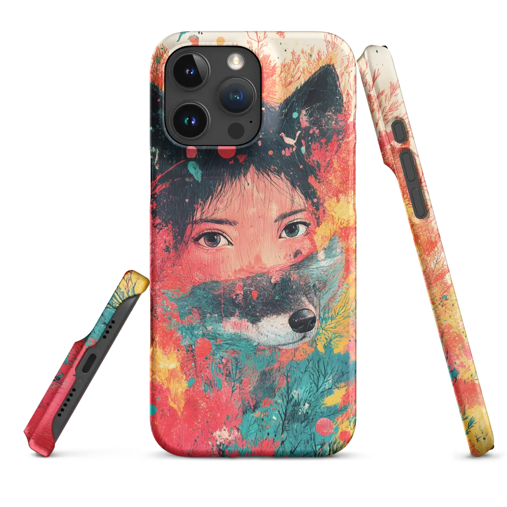 Harmony of Spirit: Girl and Wolf
