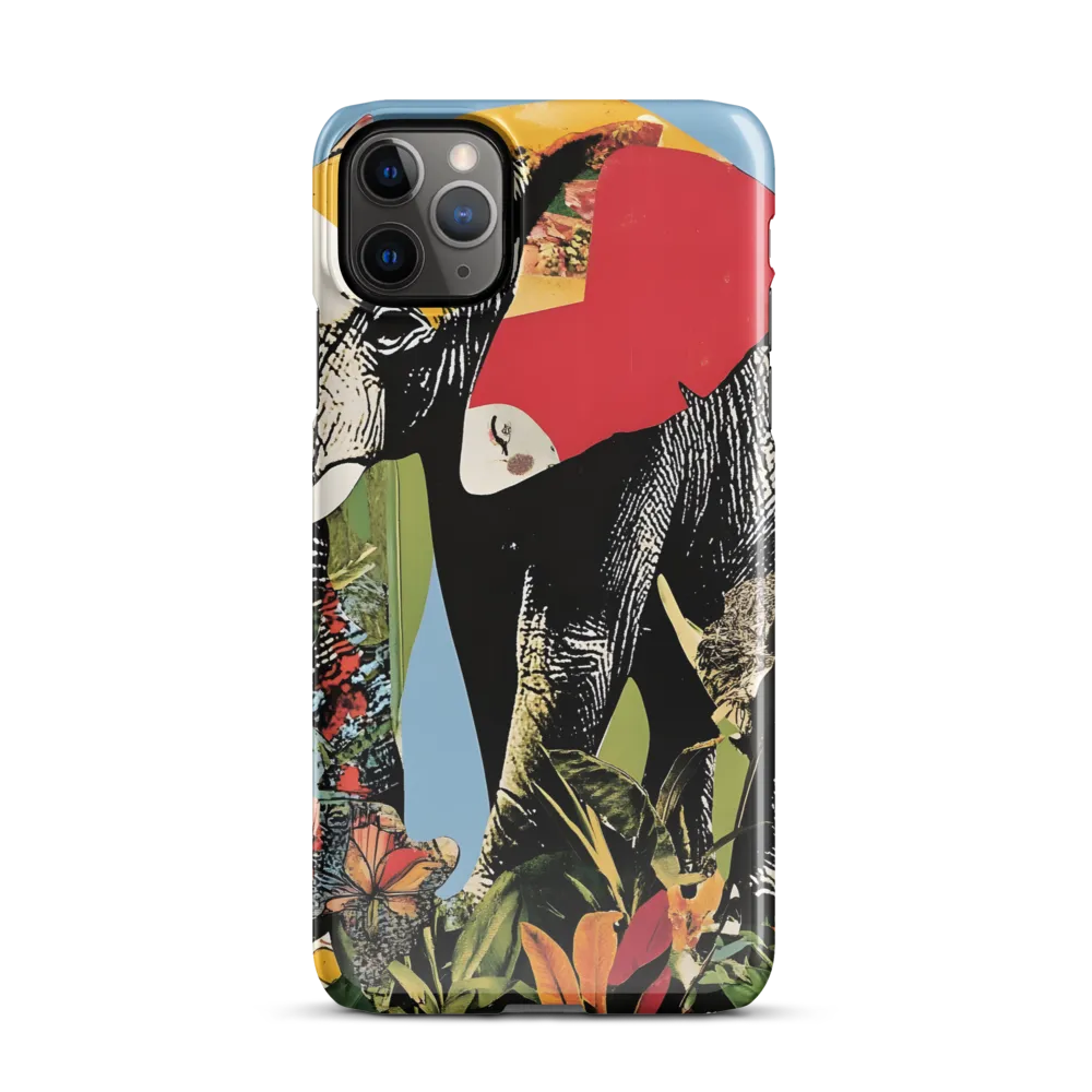 Harmony of Nature: The Elephant's Embrace | Phone Case |  11 Pro Max | Snap Case | Glossy