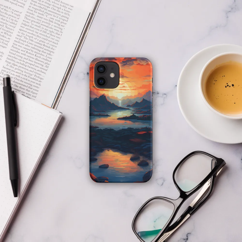 Ethereal Evening: A Digital Dusk