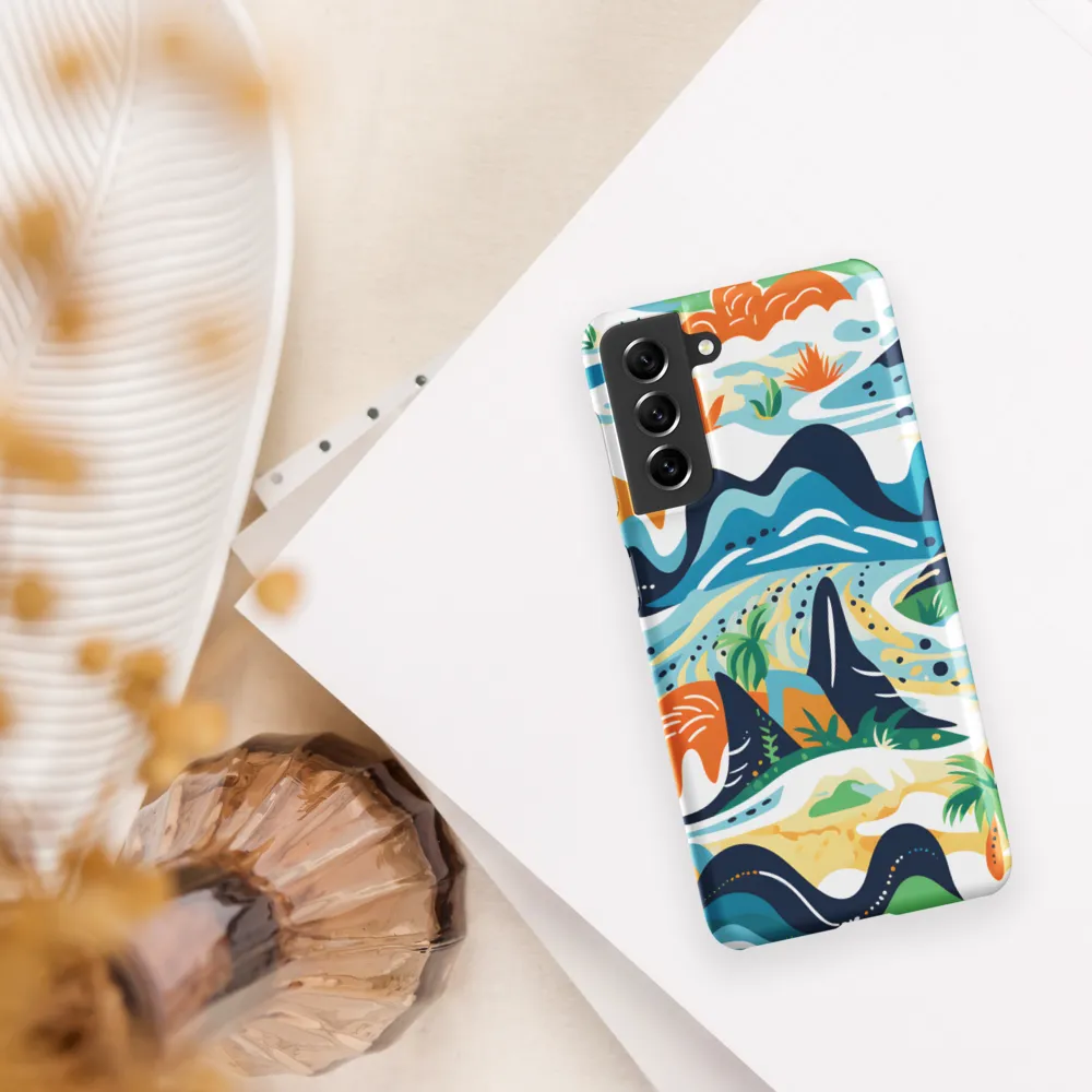 Abstract Tropical Landscape