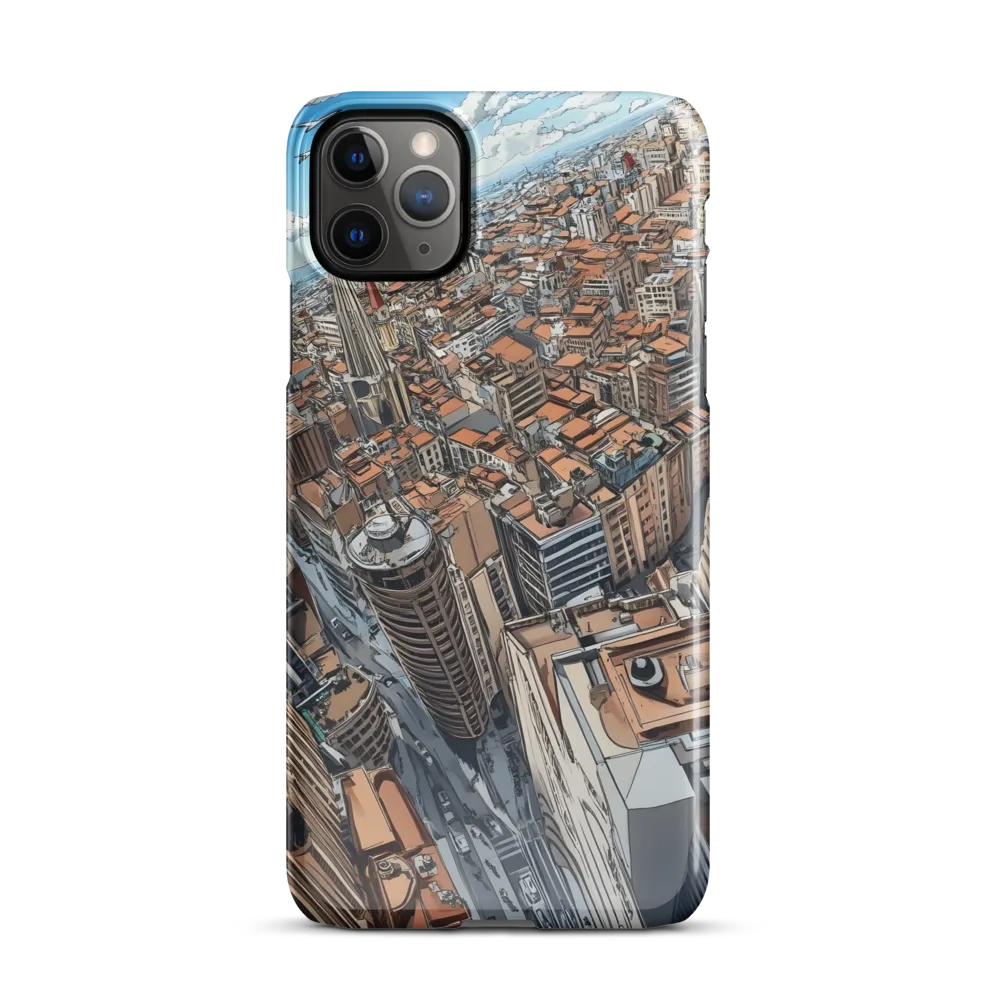 Aerial Symphony of Urban Life | Phone Case |  11 Pro Max | Snap Case | Glossy