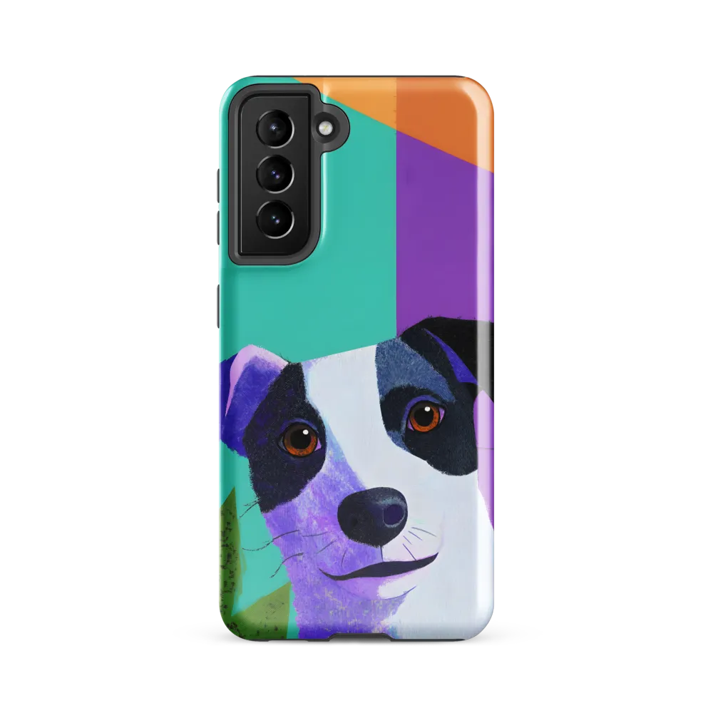 Joyful Canine | Phone Case |  S21 FE | Tough Case | Glossy