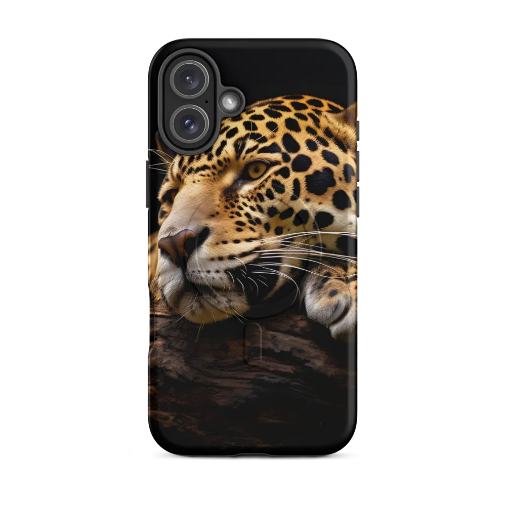 Tranquil Majesty: The Resting Leopard