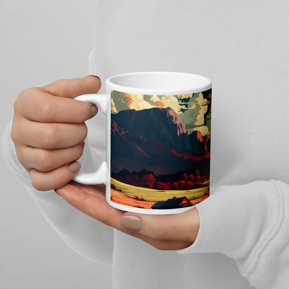 Tranquil Reflections | Mug with White inside | 11 oz