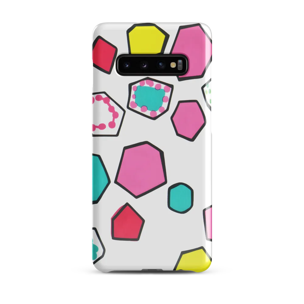 Playful Geometry | Phone Case |  S10 Plus | Snap Case | Glossy