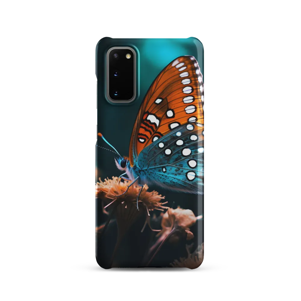 Whispers of Color: The Butterfly's Embrace