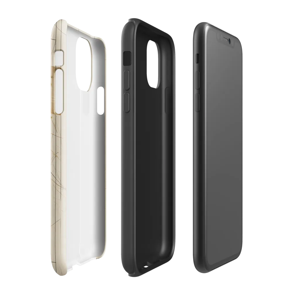 Elegance in Lines | Phone Case |  11 | Tough Case | Glossy