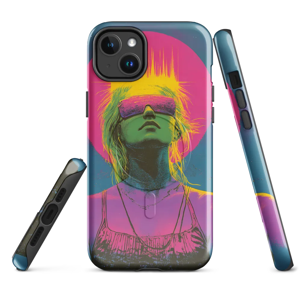 Neon Dreams: Portrait of a Modern Muse
