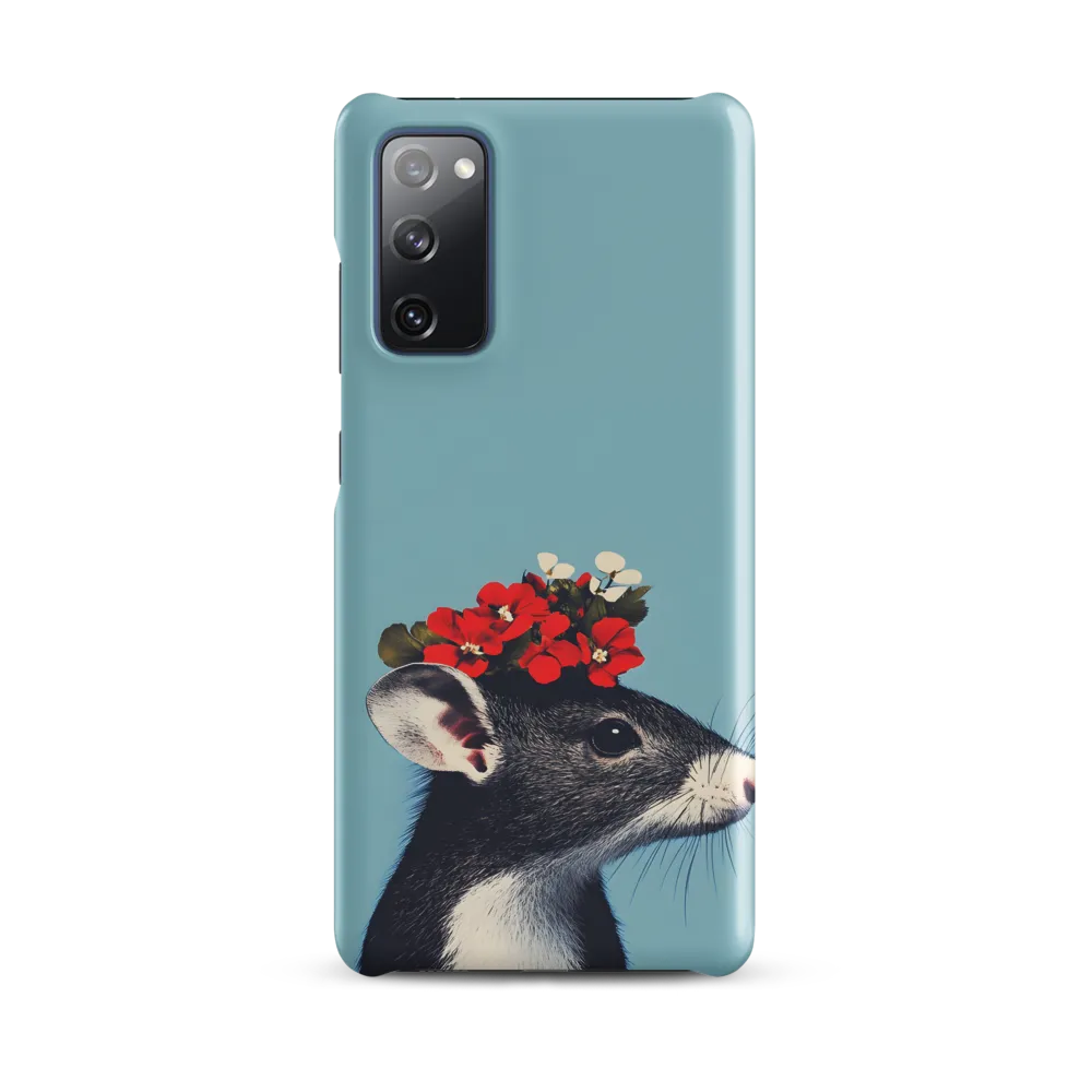 Whimsical Flora: A Mouse's Floral Crown