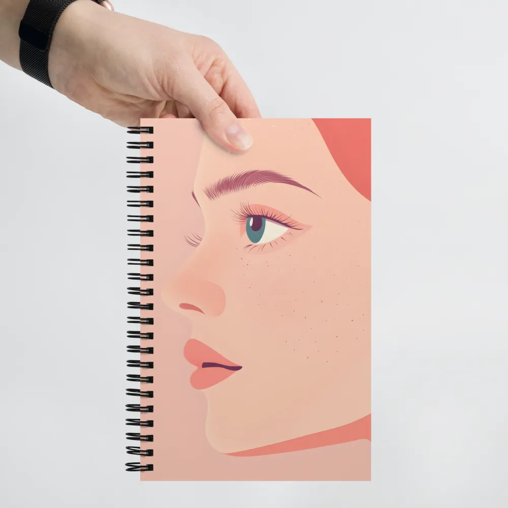 Serenity in Profile | Spiral Notebook