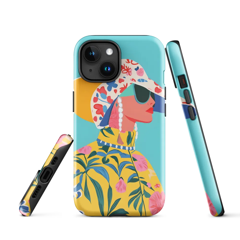 Tropical Confidence: A Fashion Portrait