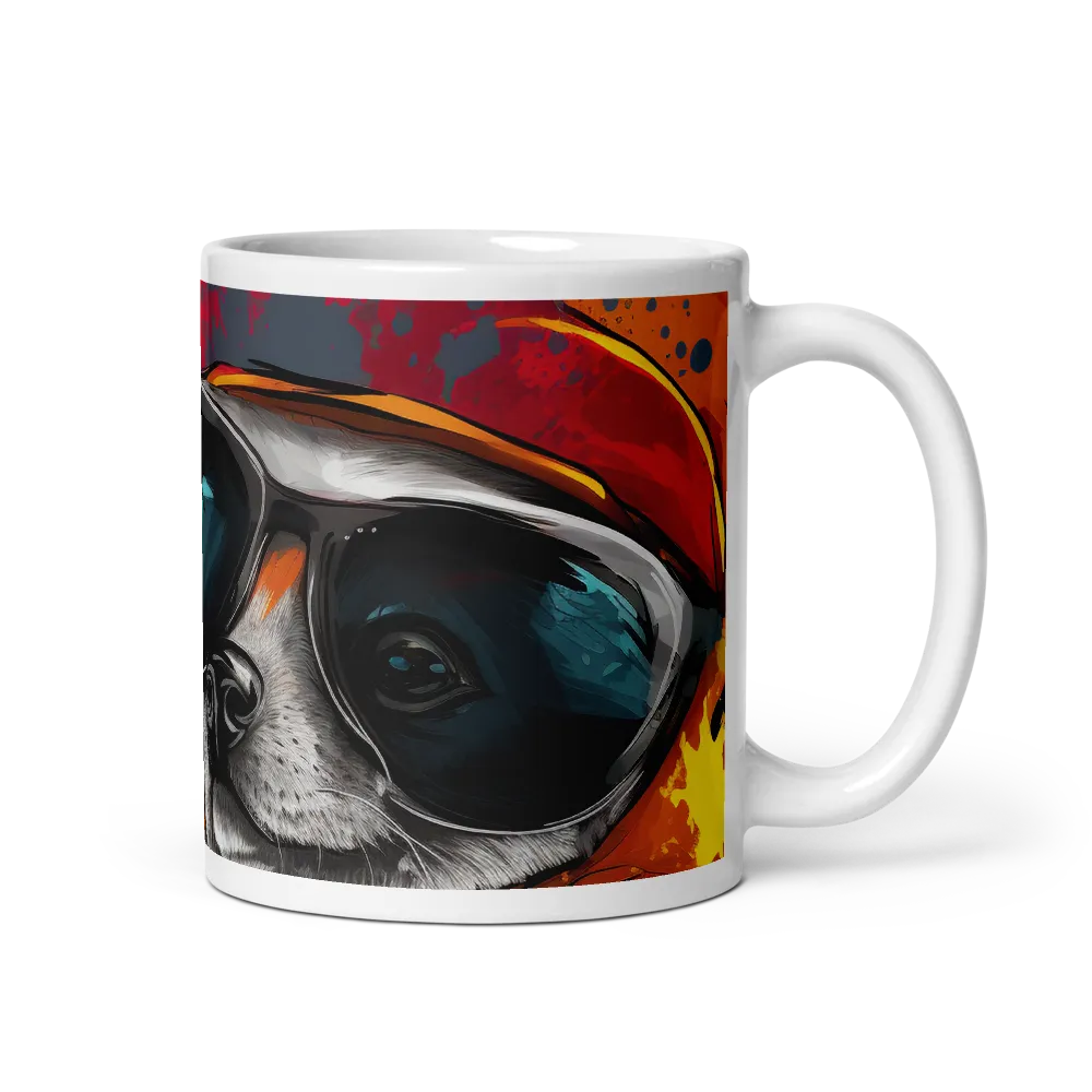 Urban Canine Vibes | Mug with White inside | 11 oz