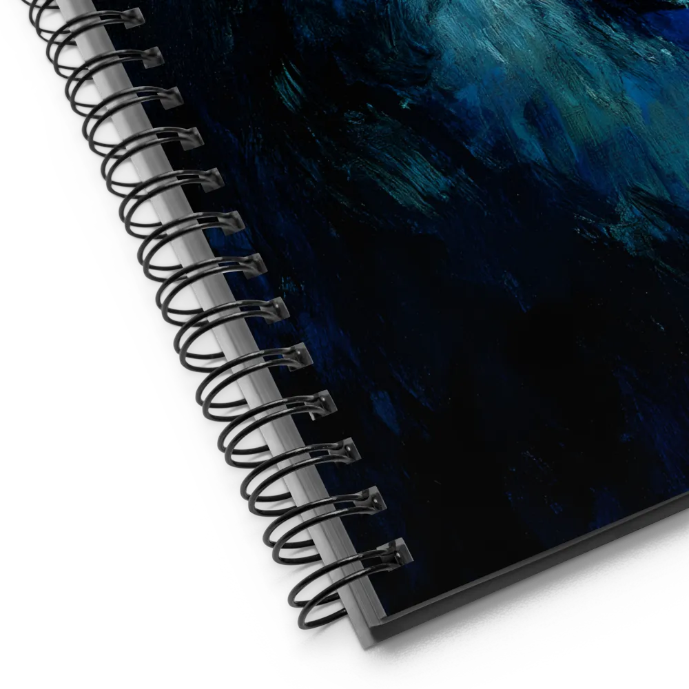 Majesty in Blue | Spiral Notebook