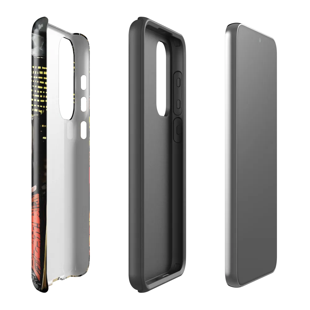 Nocturnal Cityscape: The Hidden Alley | Phone Case |  S23 Plus | Tough Case | Glossy