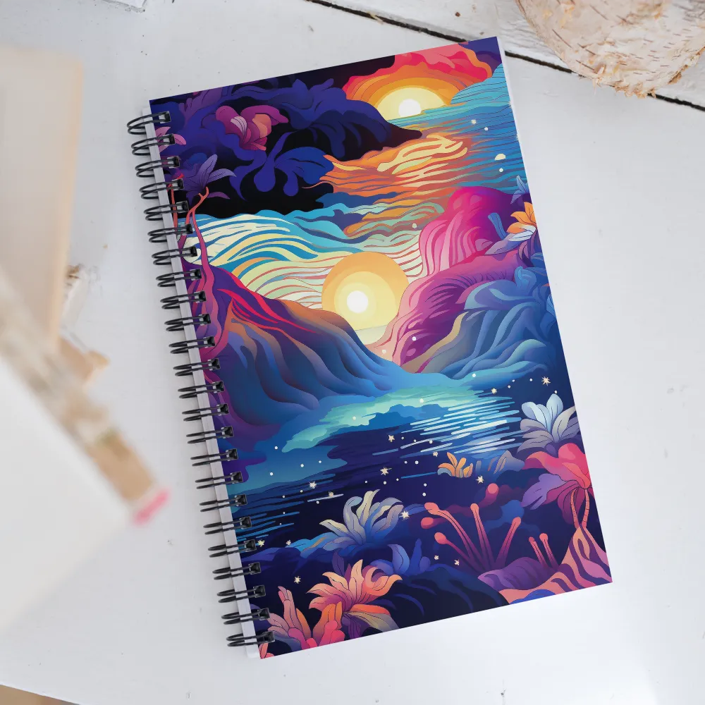 Tropical Dreamscape | Spiral Notebook