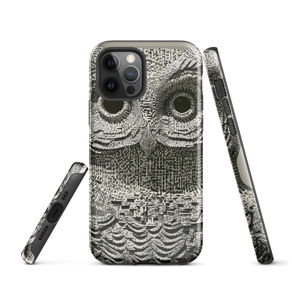 Intricate Owl of Textures