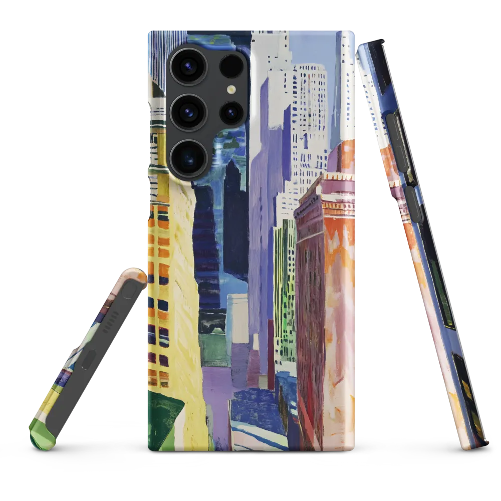 Urban Symphony in Color | Phone Case |  S23 Ultra | Snap Case | Matte