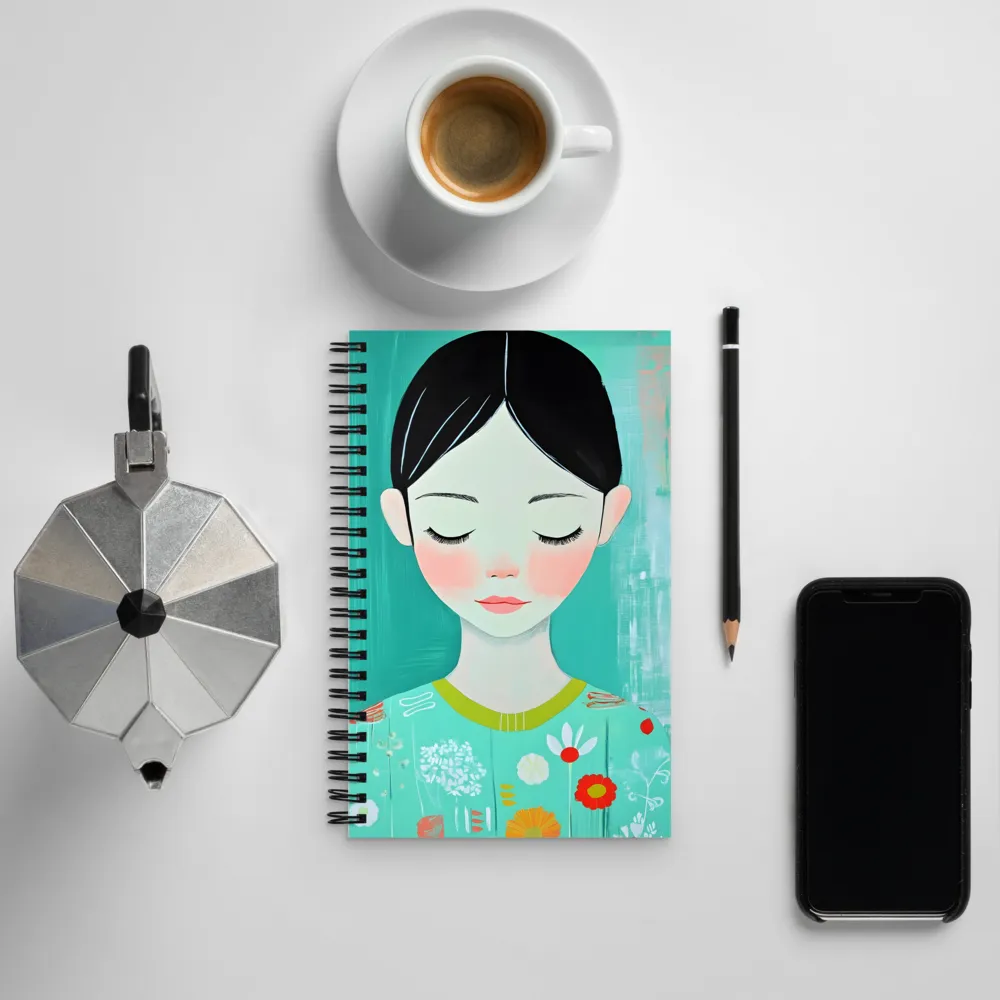 Tranquil Blossom | Spiral Notebook