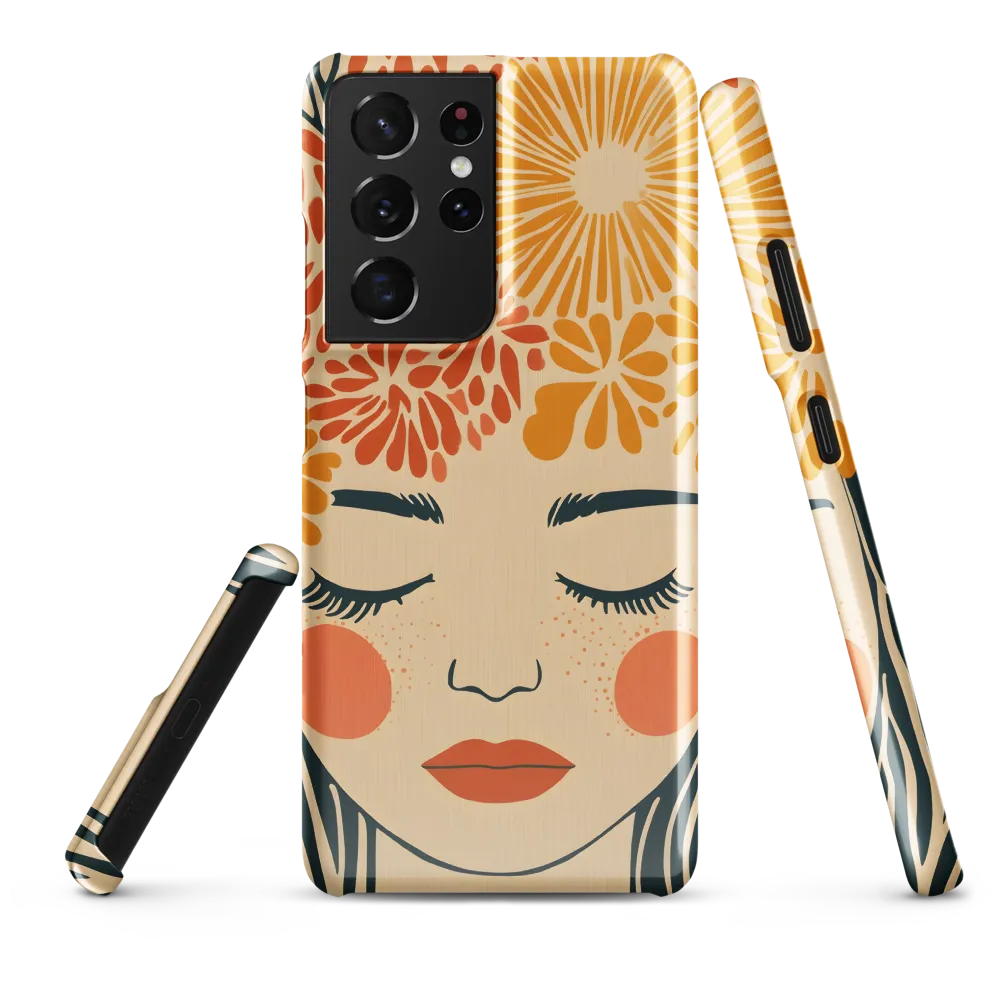 Serenity in Bloom | Phone Case |  S21 Ultra | Snap Case | Glossy