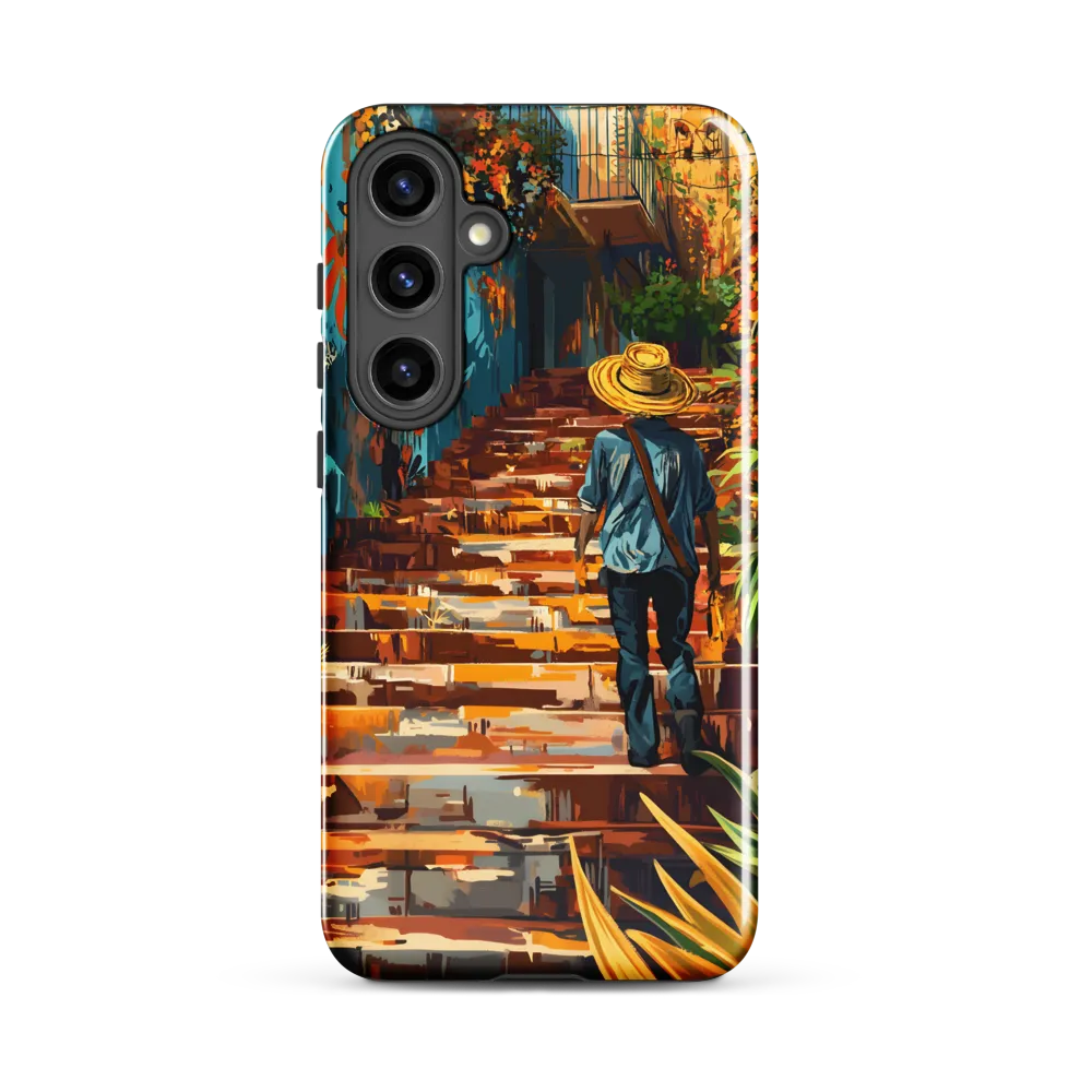 Steps to Adventure | Phone Case |  S24 Plus | Tough Case | Glossy