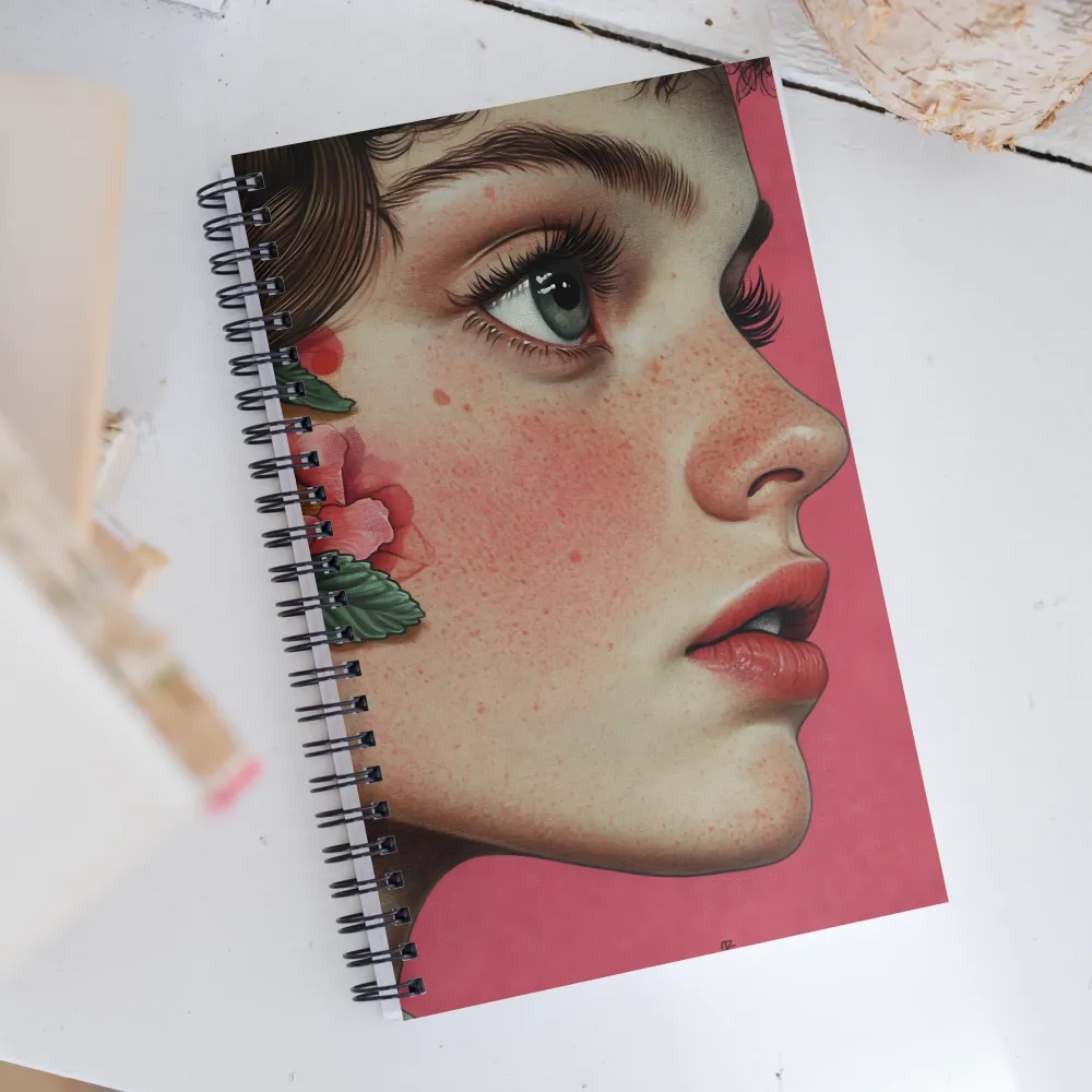 Whispers of Flora | Spiral Notebook