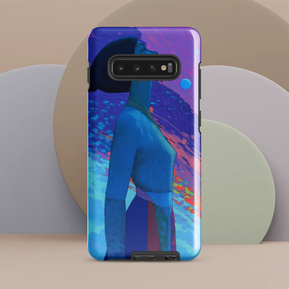 Celestial Contemplation | Phone Case |  S10 Plus | Tough Case | Glossy