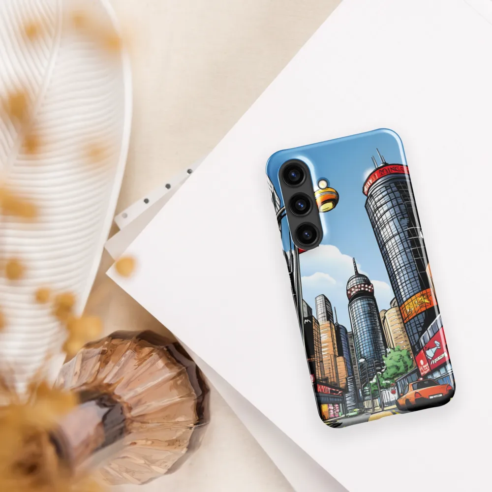 Urban Pulse: A Comic Cityscape