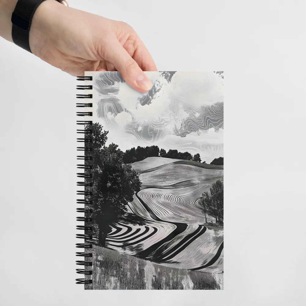 Fields of Serenity | Spiral Notebook