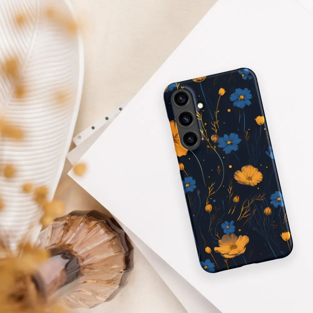 Nocturnal Blossoms | Phone Case |  S24 Plus | Snap Case | Matte