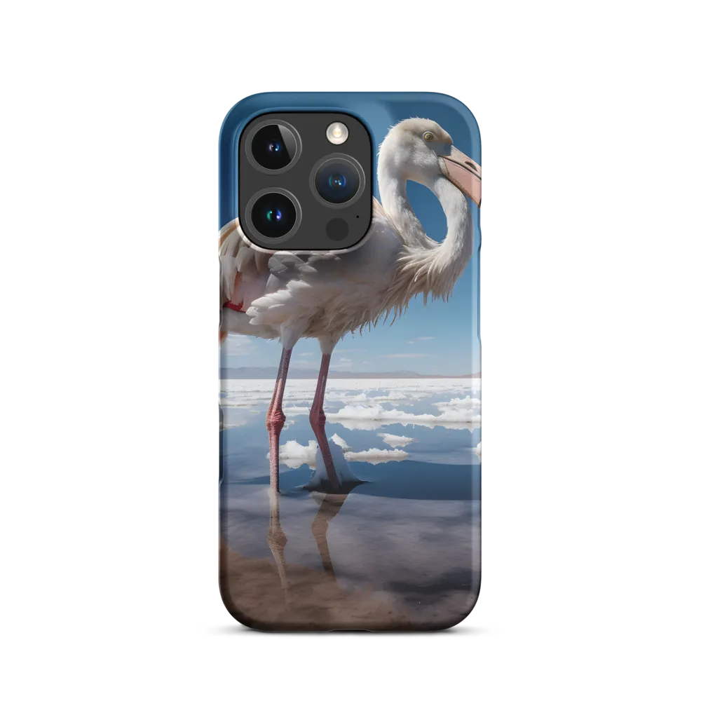 Graceful Solitude of a Flamingo