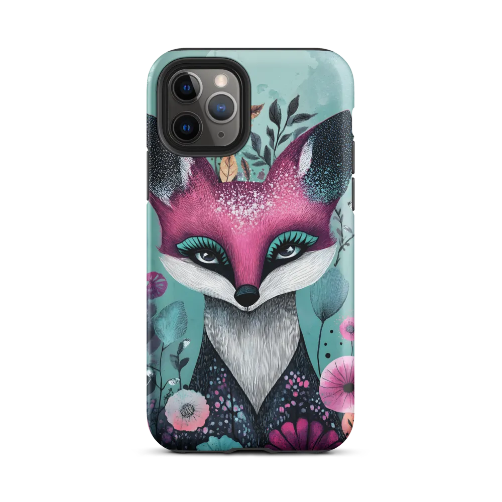 Whimsical Fox Among Blossoms | Phone Case |  11 Pro | Tough Case | Matte
