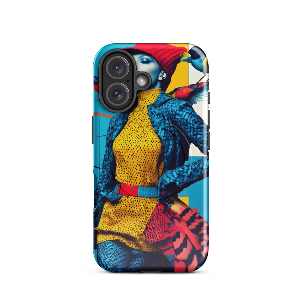 Vibrant Fusion of Nature and Fashion