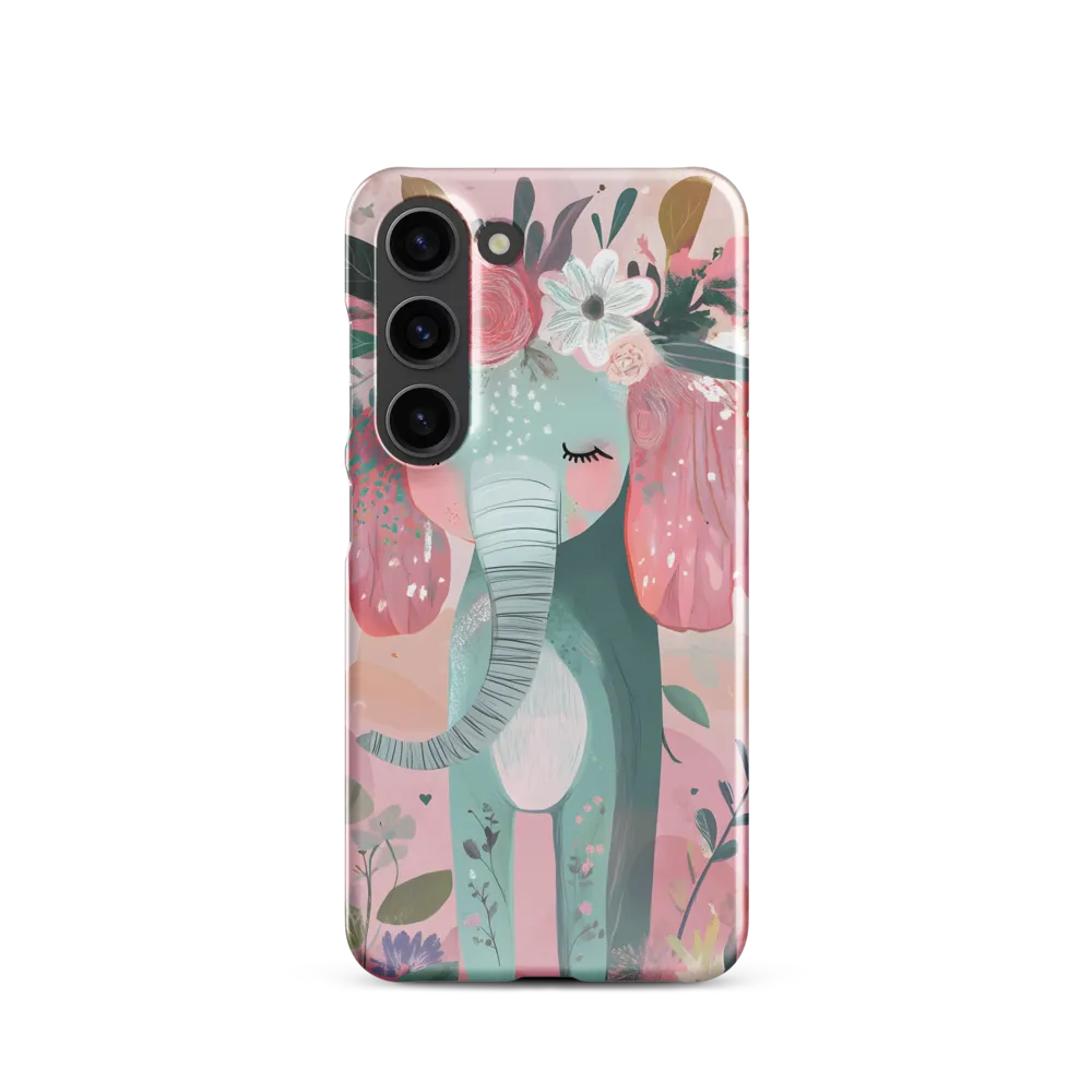 Whimsical Elephant in Bloom