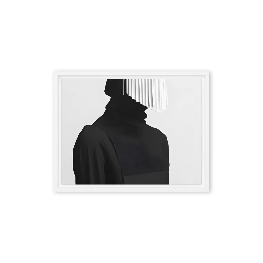 Veil of Mystery | Canvas with White Frame | 12″×16″