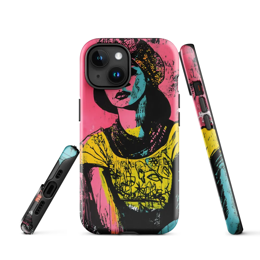 Urban Elegance: A Graffiti Portrait