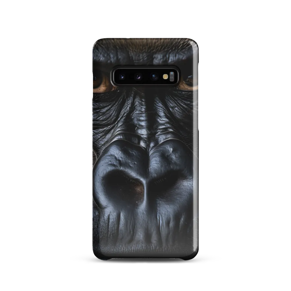 Gaze of the Wild: A Gorilla's Portrait
