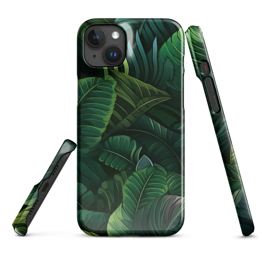 Lush Canopy: A Tropical Foliage Study