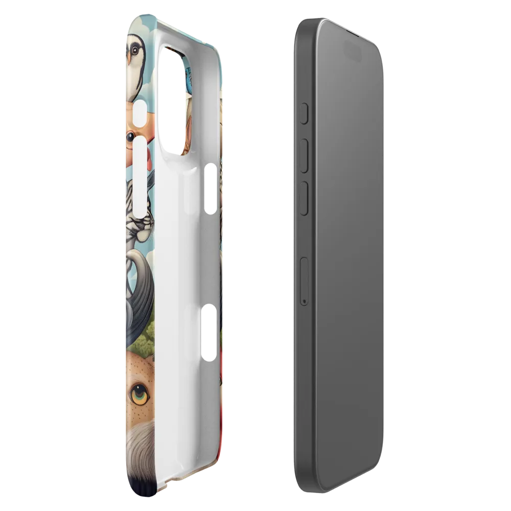 Harmonious Echoes of Wildlife | Phone Case |  16 Pro Max | Snap Case | Glossy