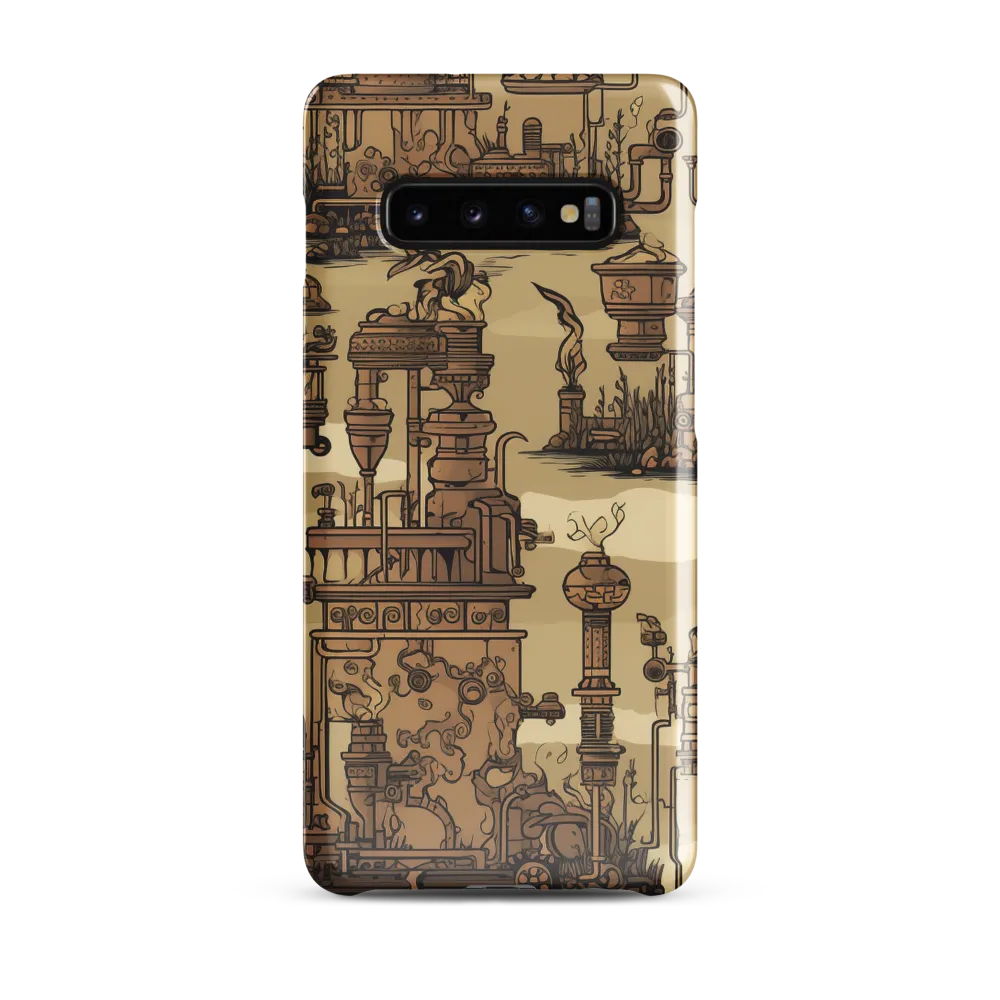 Whimsical Industrial Landscape | Phone Case |  S10 Plus | Snap Case | Glossy