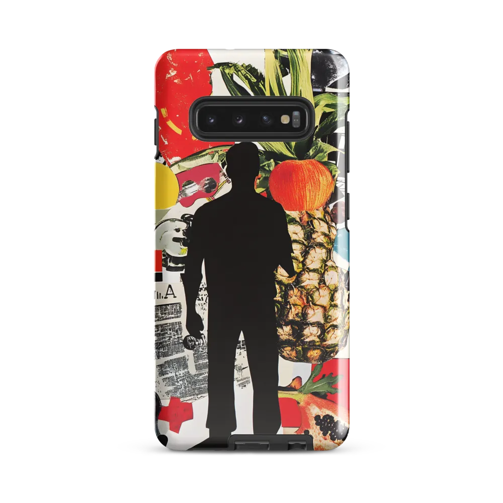 Fruitful Silhouettes | Phone Case |  S10 Plus | Tough Case | Glossy