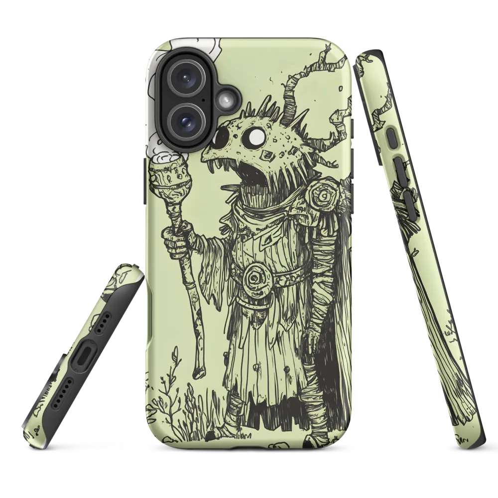 The Enigmatic Sorcerer of the Undergrowth | Phone Case |  16 Plus | Tough Case | Matte