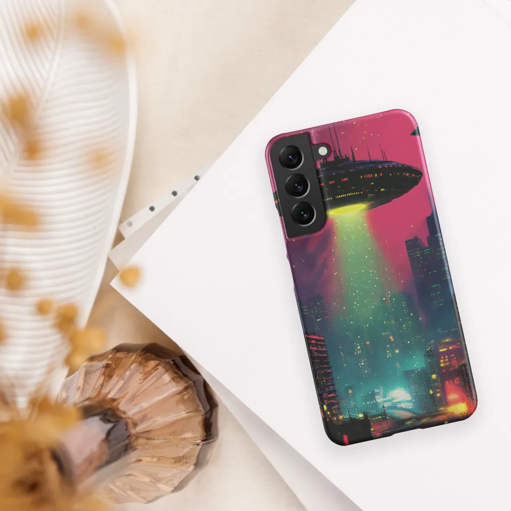 Encounter Above Neon Heights | Phone Case |  S22 Plus | Snap Case | Matte
