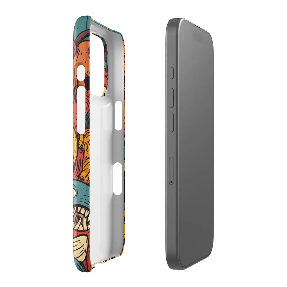 Whimsical Gathering of Creatures | Phone Case |  16 Pro | Snap Case | Glossy