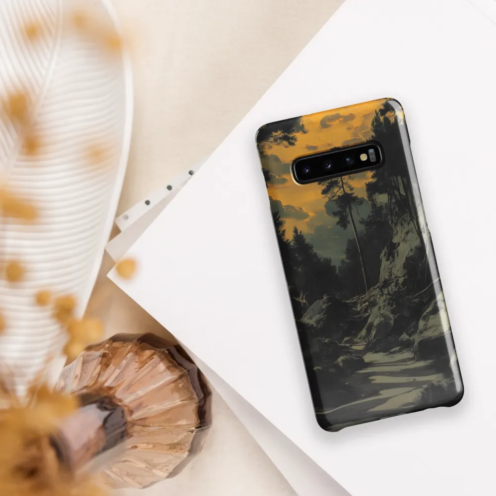 Golden Serenity in the Wilderness | Phone Case |  S10 Plus | Snap Case | Glossy