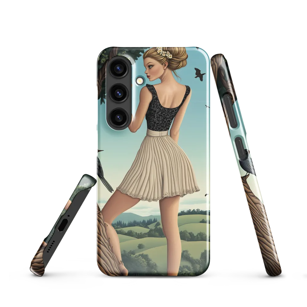 Whispers of Nature | Phone Case |  S24 | Snap Case | Glossy