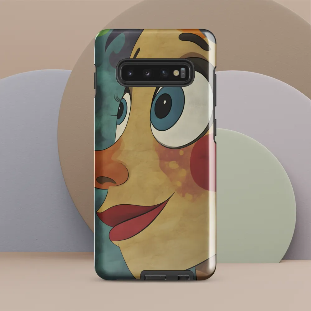 Whimsical Portrait of Playfulness | Phone Case |  S10 Plus | Tough Case | Glossy