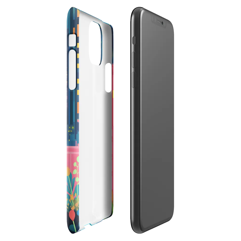 City of Dreams: A Multicolored Oasis | Phone Case |  11 Pro Max | Snap Case | Glossy