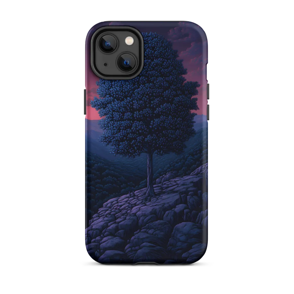 Solitary Sentinel: A Tree at Dusk